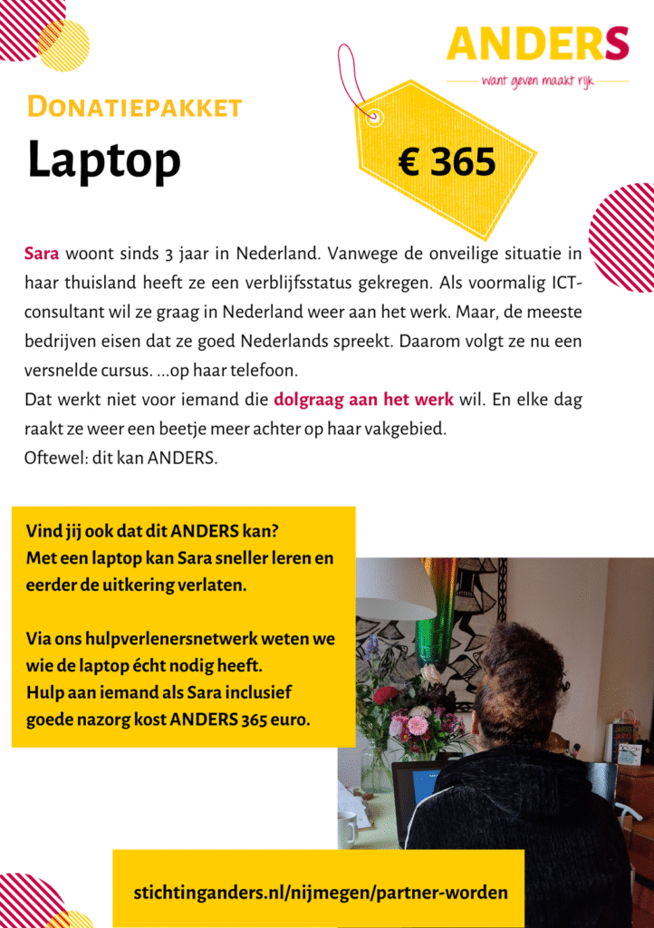 Donatiepakket laptop